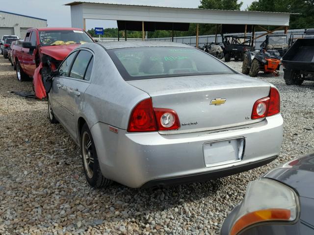 1G1ZG57B594119488 - 2009 CHEVROLET MALIBU LS 银色 照片 3