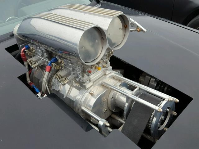 1G4GJ1174HP446017 - 1987 BUICK REGAL შავი ფოტო 9