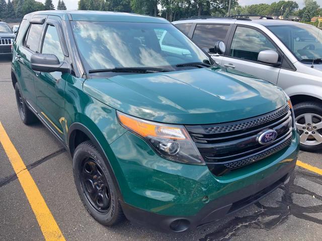 1FM5K8AR0DGB00149 - 2013 FORD EXPLORER P GREEN photo 1