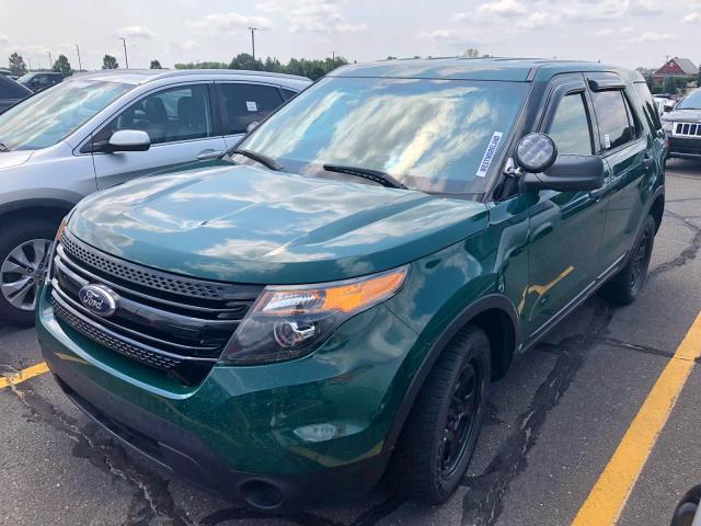 1FM5K8AR0DGB00149 - 2013 FORD EXPLORER P GREEN photo 2