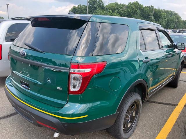 1FM5K8AR0DGB00149 - 2013 FORD EXPLORER P GREEN photo 4