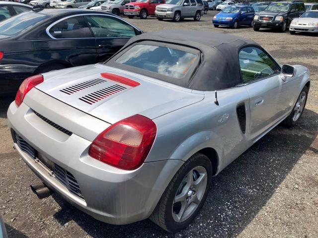 JTDFR320510041367 - 2001 TOYOTA MR2 SPYDER SILVER photo 5