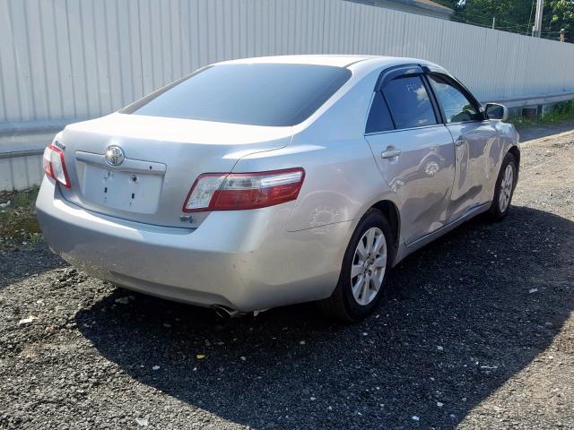 4T1BB46K19U106395 - 2009 TOYOTA CAMRY HYBR SILVER photo 4