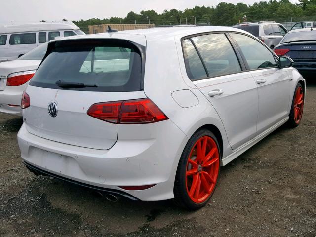 WVWVF7AU2HW096639 - 2017 VOLKSWAGEN GOLF R WHITE photo 4