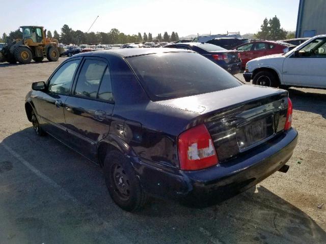 JM1BJ221XX0152031 - 1999 MAZDA PROTEGE ES 黑色 照片 3