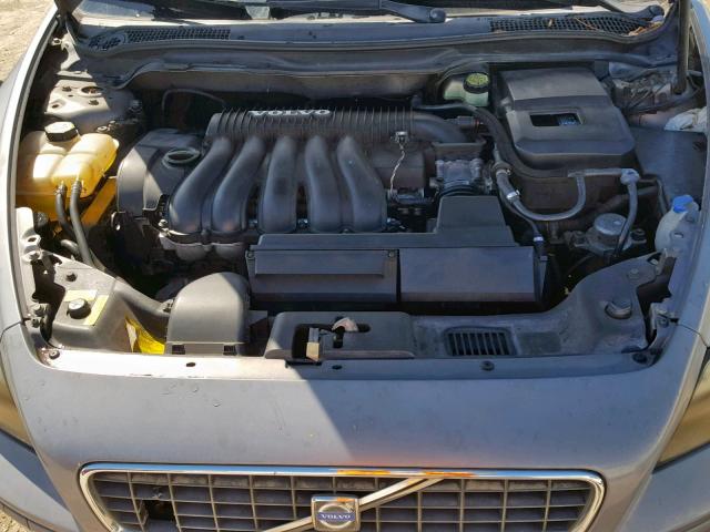 YV1MS382752098467 - 2005 VOLVO S40 2.4I GRAY photo 7