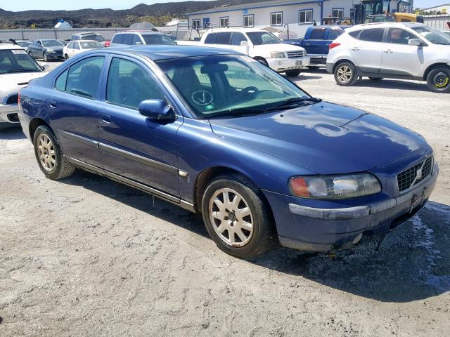 YV1RS61R312038999 - 2001 VOLVO S60 BLUE photo 1