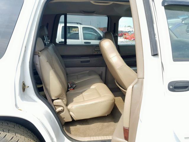 1B4HS28N11F552059 - 2001 DODGE DURANGO WHITE photo 6