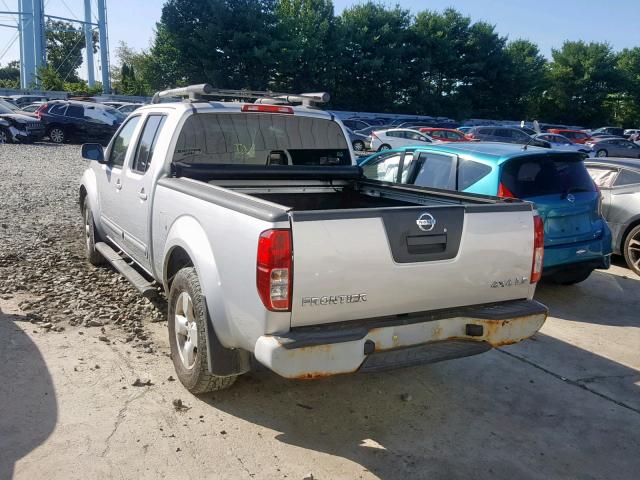 1N6AD09W07C454285 - 2007 NISSAN FRONTIER C GRAY photo 3