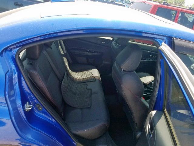 JF1VA1J69G9826238 - 2016 SUBARU WRX LIMITE BLUE photo 6