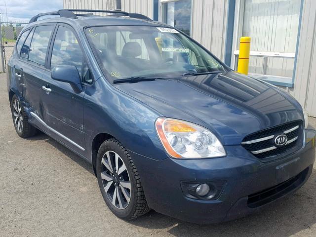 KNAHH8C83A7316722 - 2010 KIA RONDO EX GRAY photo 1