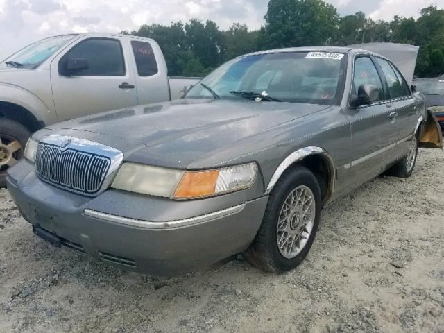 2MEFM74W5WX669072 - 1998 MERCURY GRAND MARQ GRAY photo 2