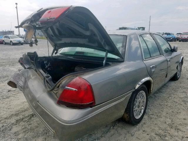 2MEFM74W5WX669072 - 1998 MERCURY GRAND MARQ GRAY photo 4