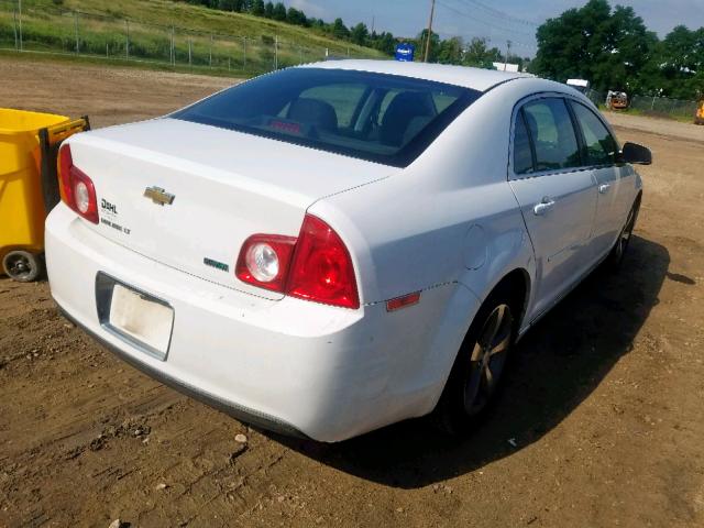 1G1ZC5EU1BF240447 - 2011 CHEVROLET MALIBU 1LT 白色 照片 4