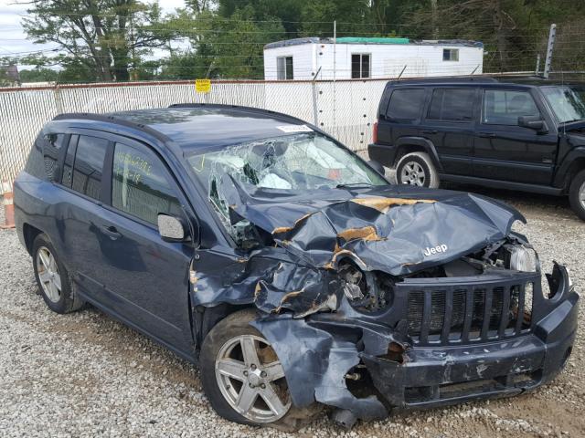 1J8FT47W48D691727 - 2008 JEEP COMPASS SP BLUE photo 1