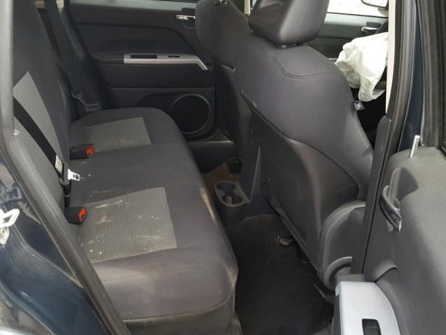 1J8FT47W48D691727 - 2008 JEEP COMPASS SP Niebieski zdjęcie 6