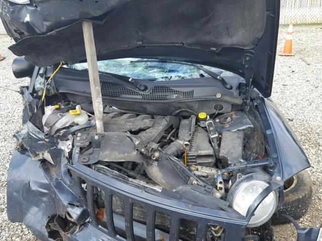 1J8FT47W48D691727 - 2008 JEEP COMPASS SP Niebieski zdjęcie 7