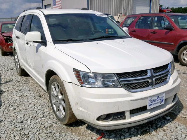 3D4PH3FG2BT500196 - 2011 DODGE JOURNEY CR WHITE photo 1