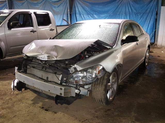 1G1ZA5EUXBF158271 - 2011 CHEVROLET MALIBU LS Gümüş foto 2