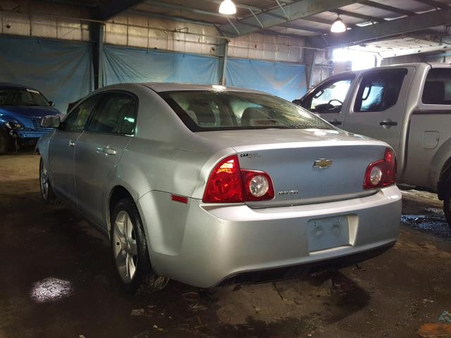 1G1ZA5EUXBF158271 - 2011 CHEVROLET MALIBU LS Gümüş foto 3