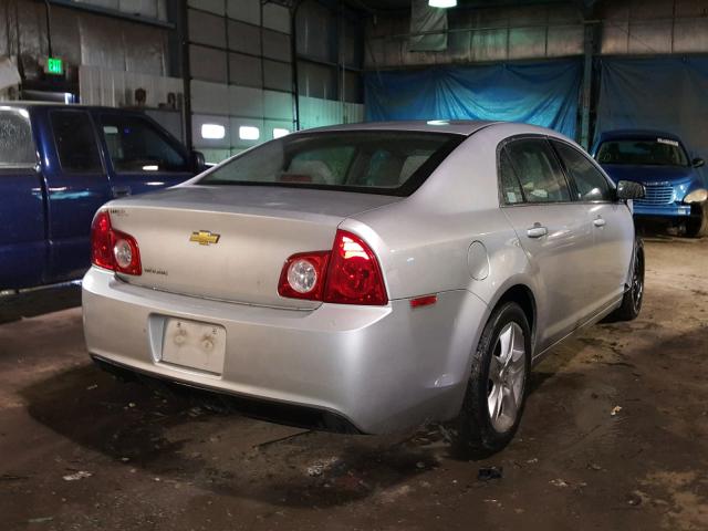 1G1ZA5EUXBF158271 - 2011 CHEVROLET MALIBU LS Gümüş foto 4