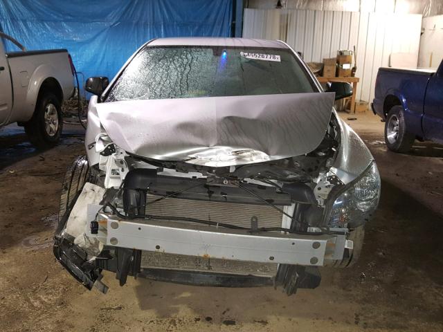 1G1ZA5EUXBF158271 - 2011 CHEVROLET MALIBU LS Gümüş foto 9