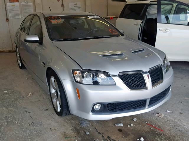 6G2EC57Y89L204912 - 2009 PONTIAC G8 GT SILVER photo 1