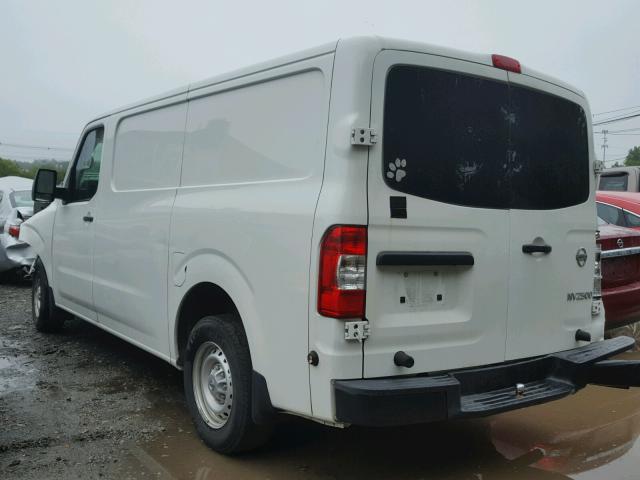 1N6BF0KYXHN801055 - 2017 NISSAN NV 1500 S WHITE photo 3