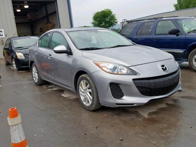 JM1BL1V82C1540162 - 2012 MAZDA 3 I SILVER photo 1