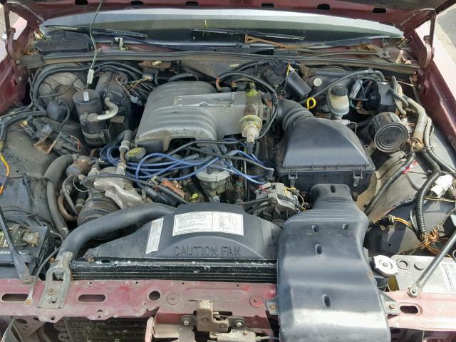 2FABP78F7JX126239 - 1988 FORD CROWN VICT BURGUNDY photo 7