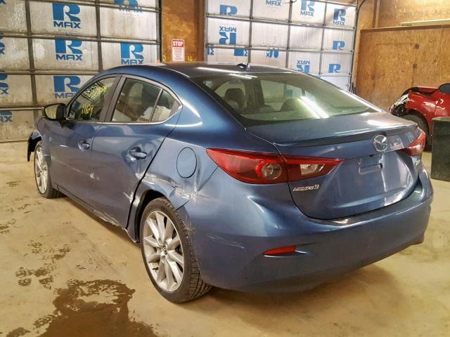 3MZBN1W36HM127097 - 2017 MAZDA 3 GRAND TO BLUE photo 3