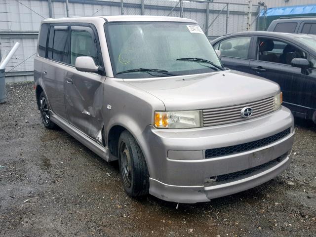 JTLKT324850173262 - 2005 TOYOTA SCION XB ნაცრისფერი ფოტო 1