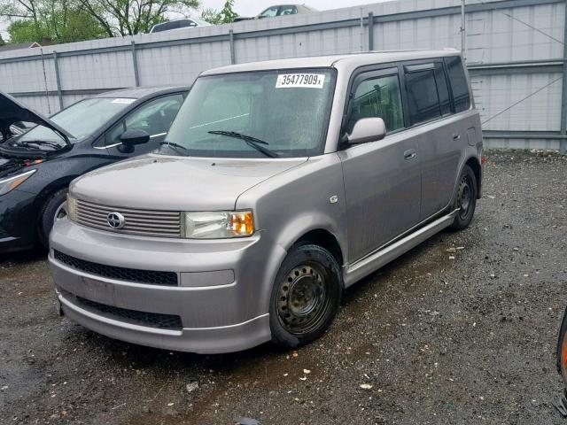 JTLKT324850173262 - 2005 TOYOTA SCION XB ნაცრისფერი ფოტო 2