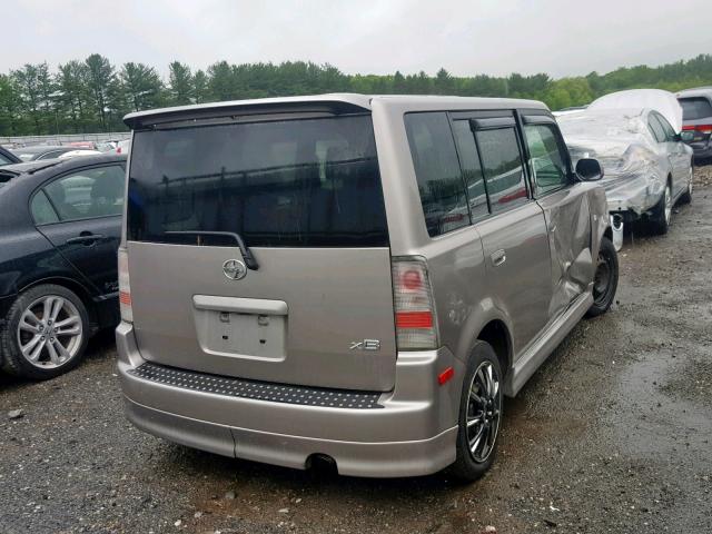 JTLKT324850173262 - 2005 TOYOTA SCION XB ნაცრისფერი ფოტო 4