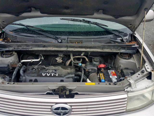 JTLKT324850173262 - 2005 TOYOTA SCION XB ნაცრისფერი ფოტო 7
