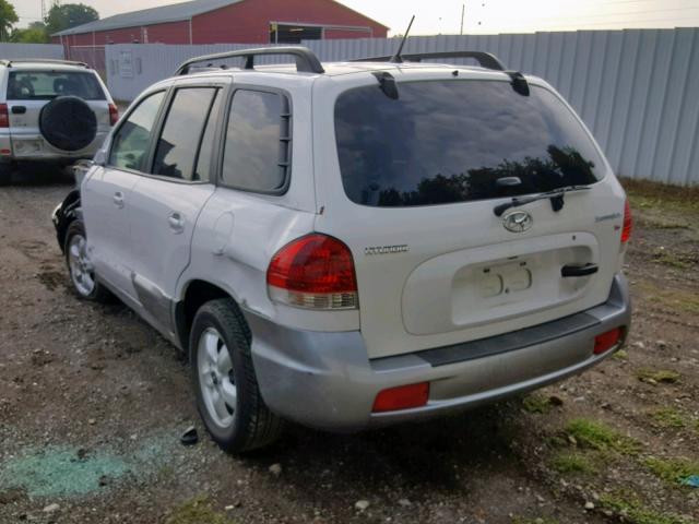 KM8SB13D66U035209 - 2006 HYUNDAI SANTA FE G WHITE photo 3