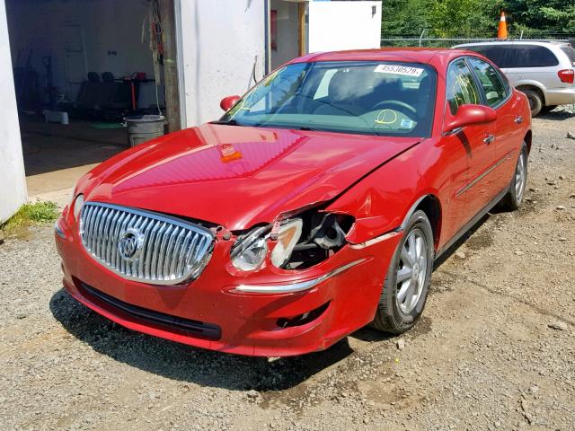 2G4WF582381224886 - 2008 BUICK ALLURE CX RED photo 2