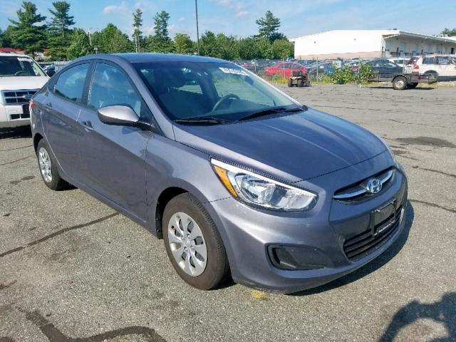 KMHCT4AE5HU220773 - 2017 HYUNDAI ACCENT SE GRAY photo 1