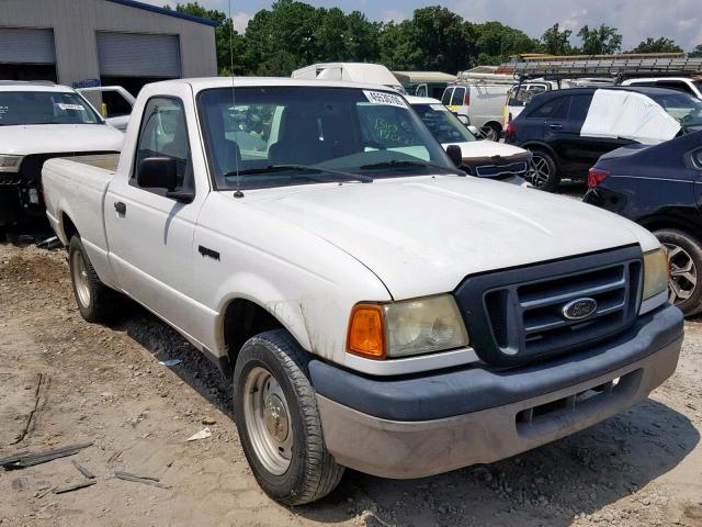 1FTYR10U74PB25303 - 2004 FORD RANGER WHITE photo 1