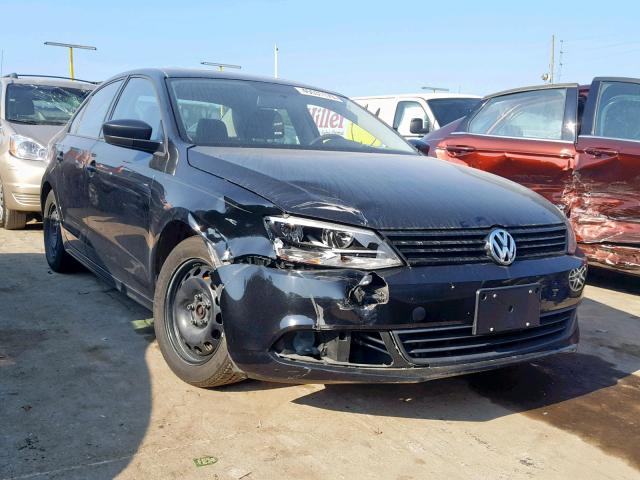 3VW1K7AJ2CM337623 - 2012 VOLKSWAGEN JETTA BASE 黑色 照片 1