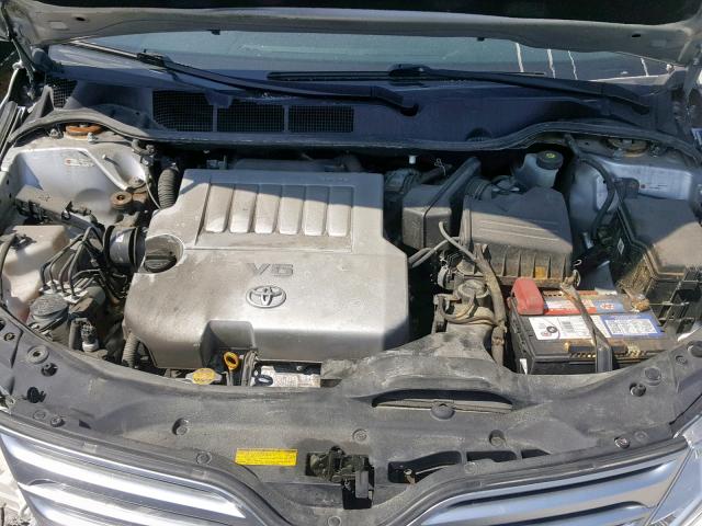 4T3BK11A59U025839 - 2009 TOYOTA VENZA SILVER photo 7