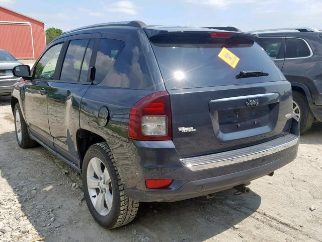 1C4NJCAA2FD205753 - 2015 JEEP COMPASS SP GRAY photo 3