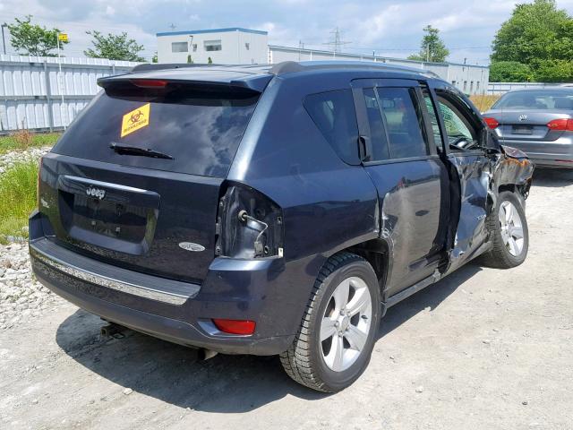 1C4NJCAA2FD205753 - 2015 JEEP COMPASS SP ნაცრისფერი ფოტო 4