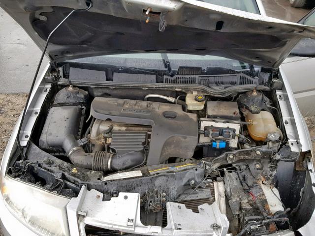 1G8AL55F46Z146406 - 2006 SATURN ION LEVEL SILVER photo 7