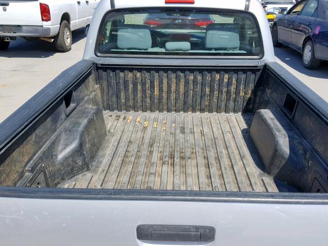 5TENX22N07Z325781 - 2007 TOYOTA TACOMA SILVER photo 6