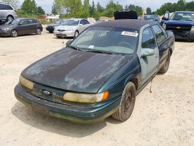 1FALP52U6RA156675 - 1994 FORD TAURUS GL GREEN photo 2