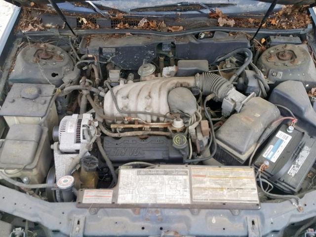 1FALP52U6RA156675 - 1994 FORD TAURUS GL GREEN photo 7