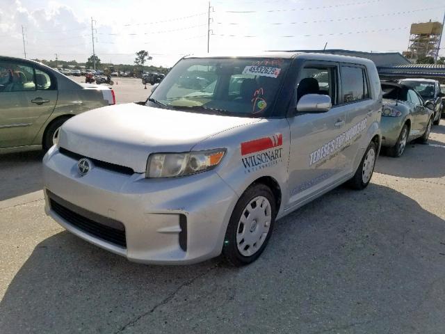 JTLZE4FEXCJ029107 - 2012 TOYOTA SCION XB 银色 照片 2