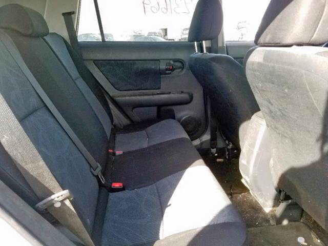 JTLZE4FEXCJ029107 - 2012 TOYOTA SCION XB 银色 照片 6
