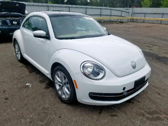 3VWRA7AT0FM638483 - 2015 VOLKSWAGEN BEETLE TDI WHITE photo 1